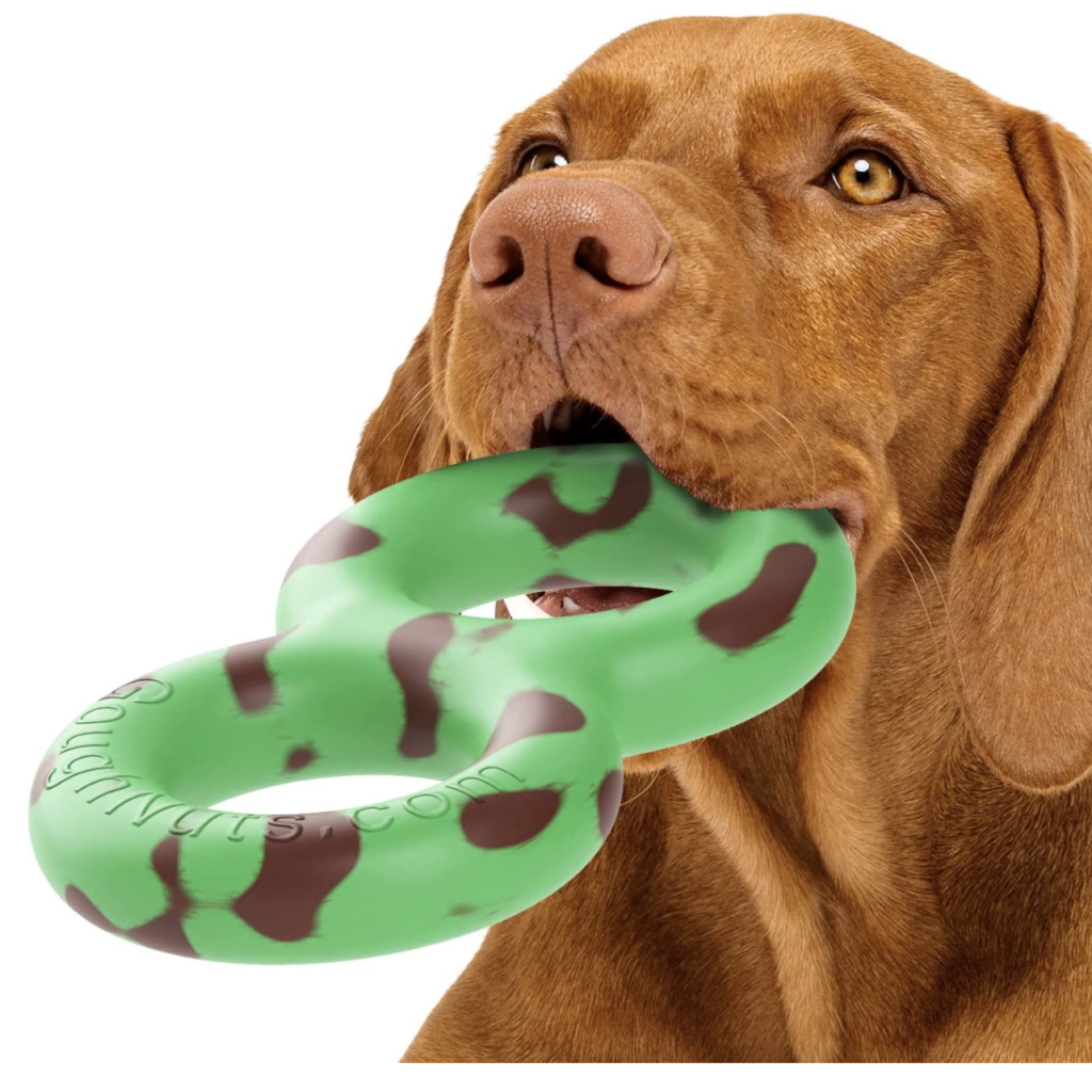 BarkBox Scented Food Themed Dog Toys & Chews, Tough Rubber & Nylon